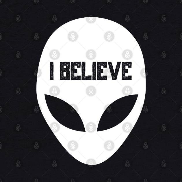 I Believe | Alien Art by BWXshirts